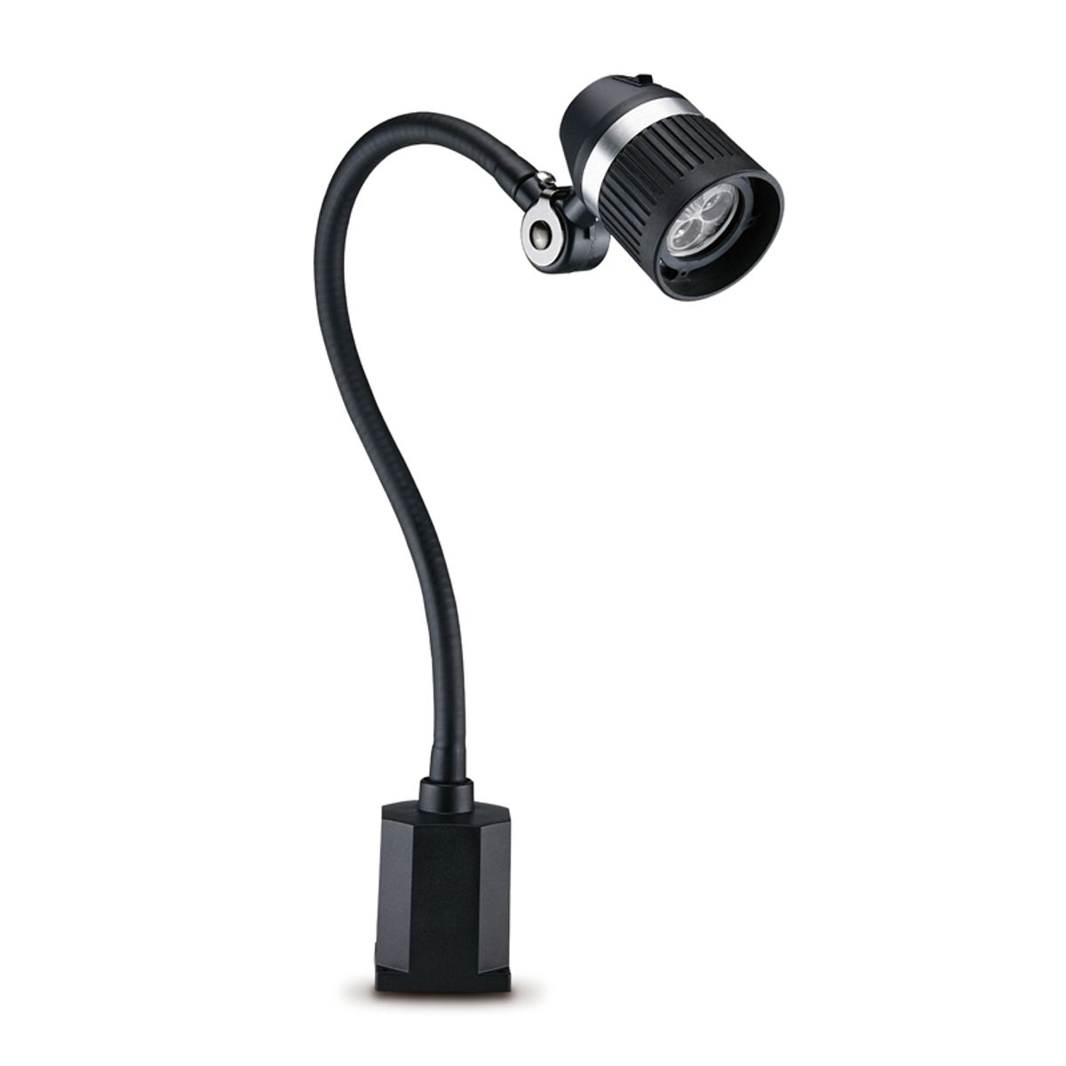 WRKPRO LED Maskinlys "DELTA" med 455 mm flex arm AC 100V-240V