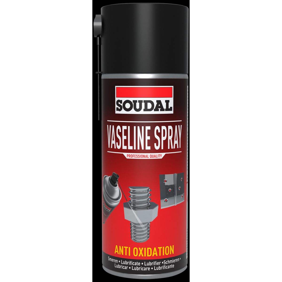 Soudal Vaseline Spray klar smøremiddel 400ml