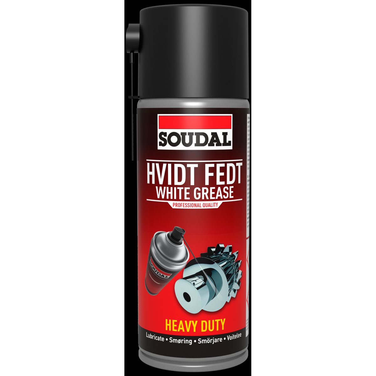 Soudal Hvidt Fedt smøremiddel spray 400ml