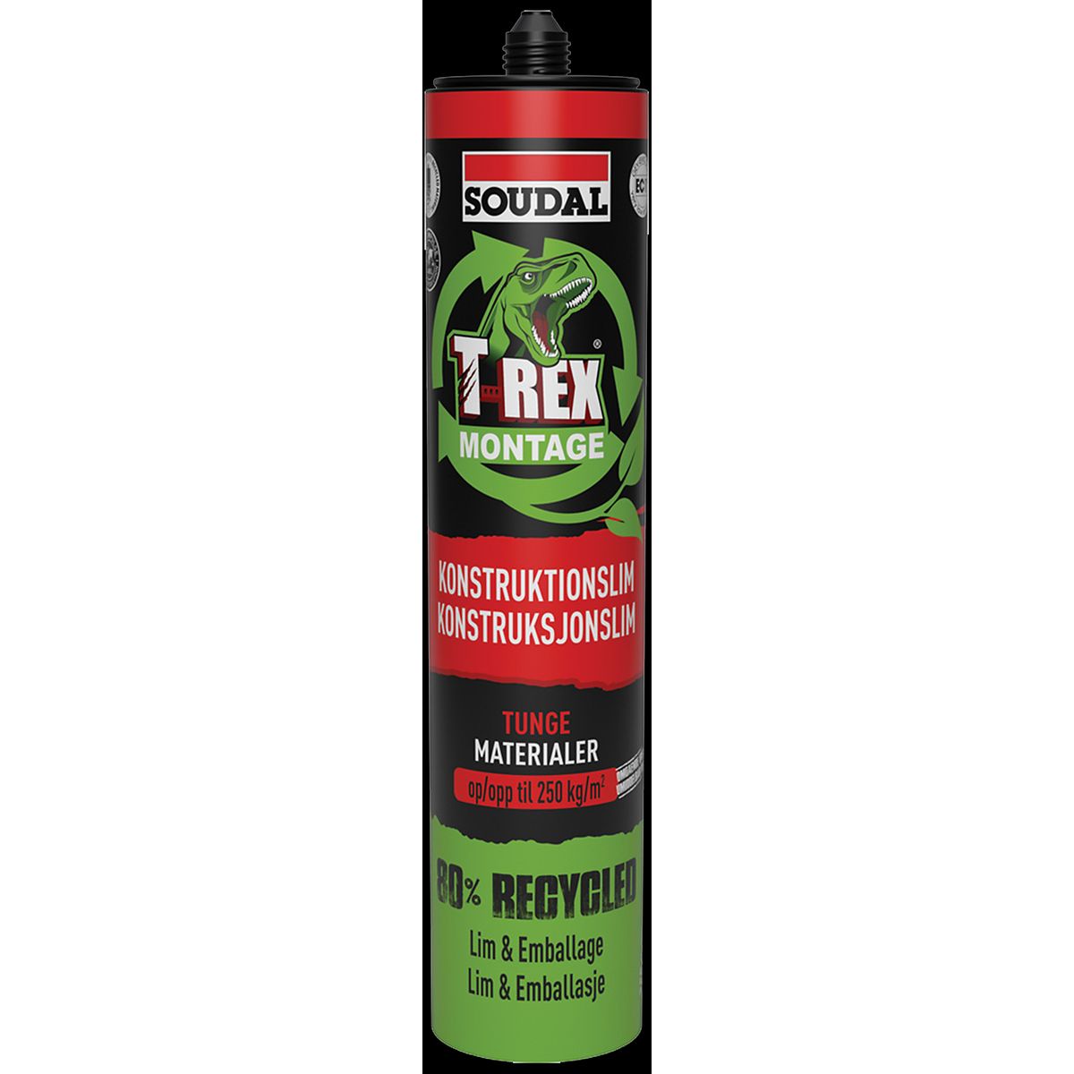 T-Rex montagelim Recycled Heavy naturfarvet 350g