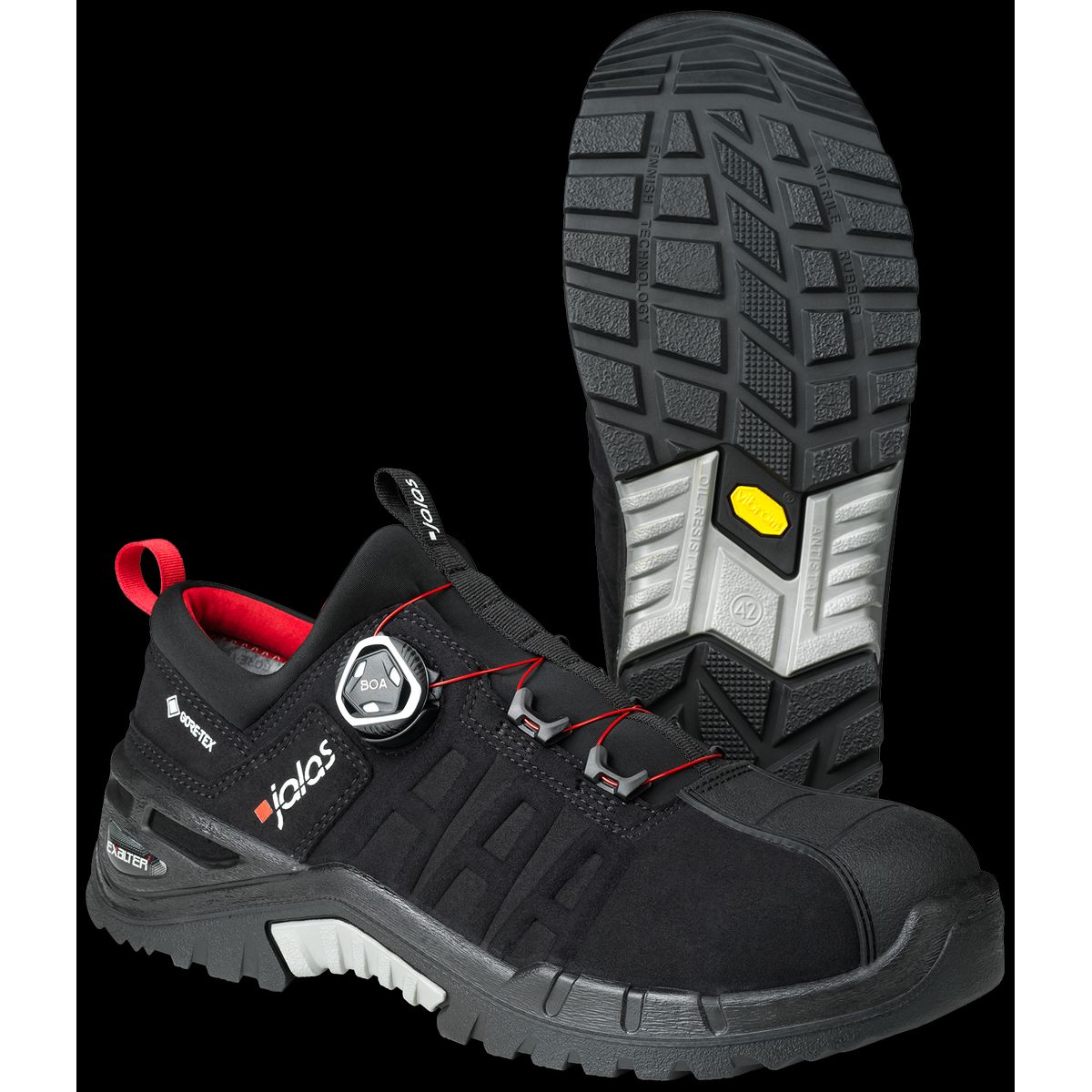 Jalas Exalter GTX sikk.sko m/hurtigluk S3 9968-34