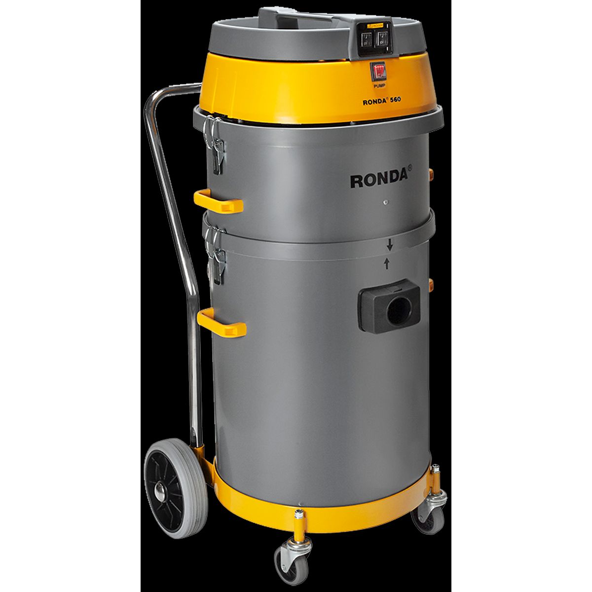 Ronda vandsuger 560-V 52ltr 2Ã1200W, m/tilbehør