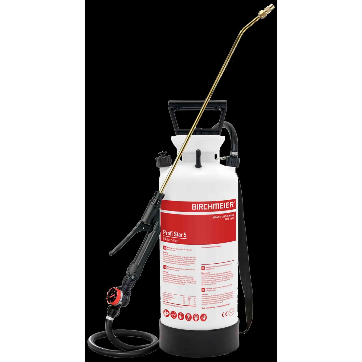 Birchmeier tryksprøjte ProfiStar 5 m/vitonpk. 5ltr