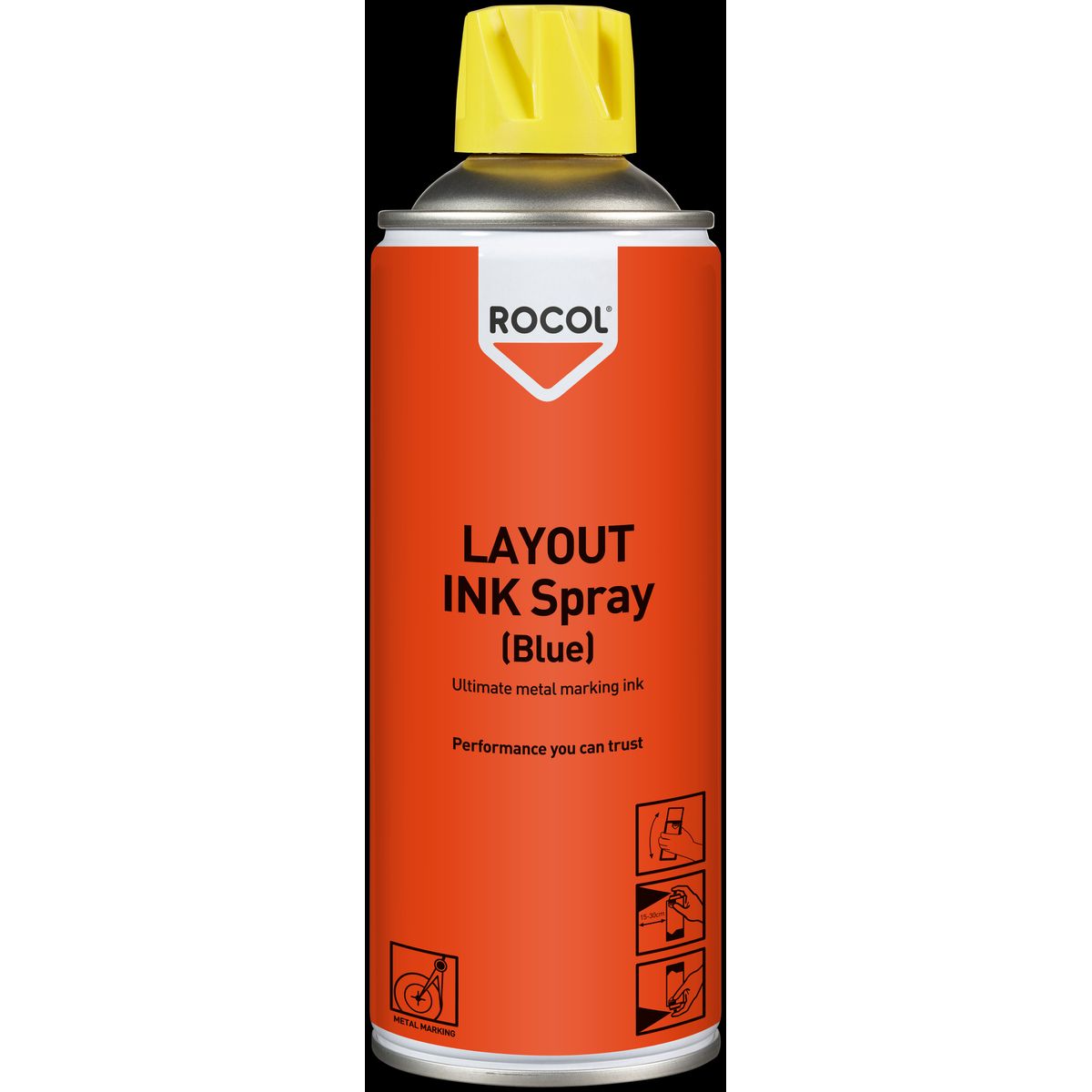 Rocol Metal Layout Ink opmærkningsfarve blå 1ltr