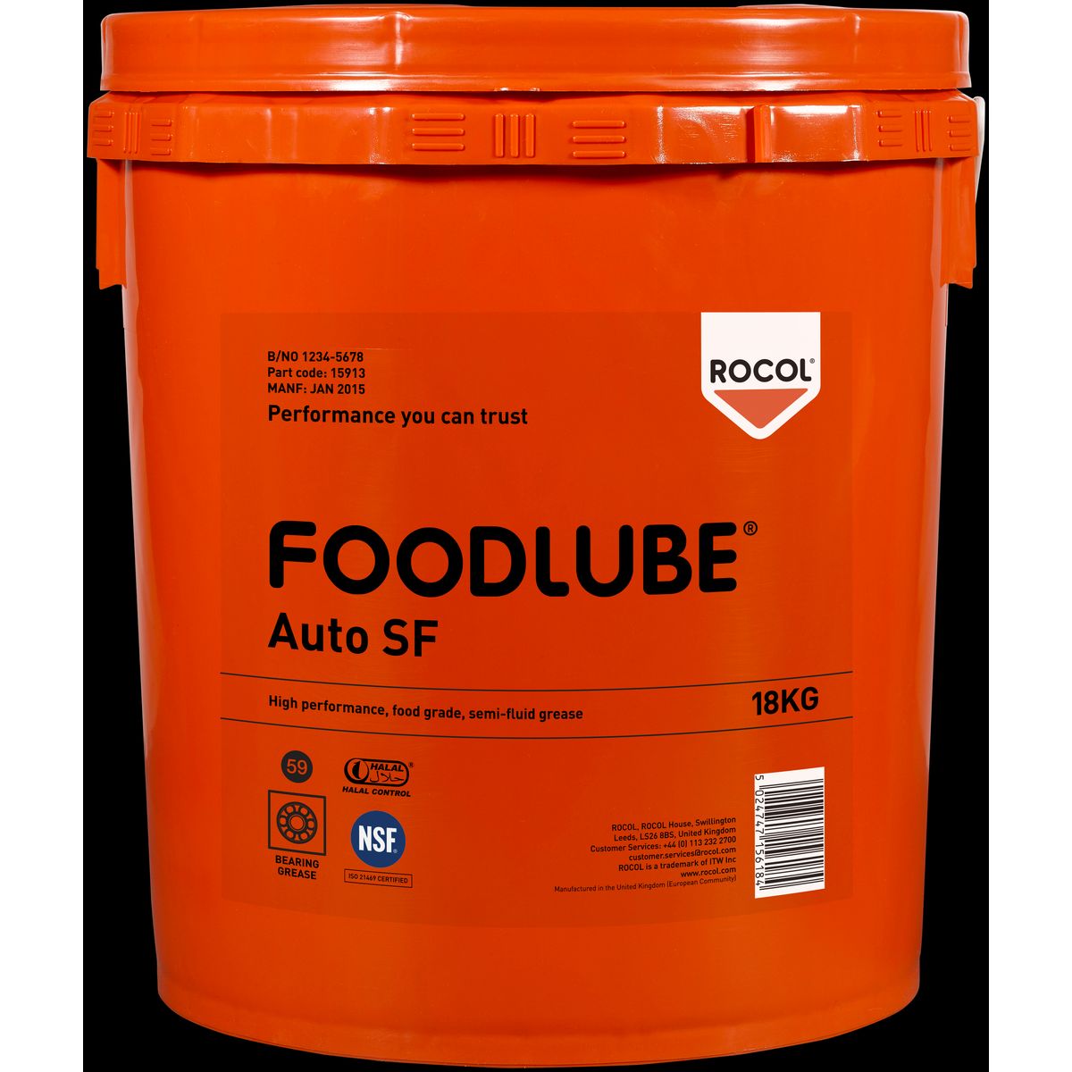 Foodlube Auto SF smøremiddel 18kg