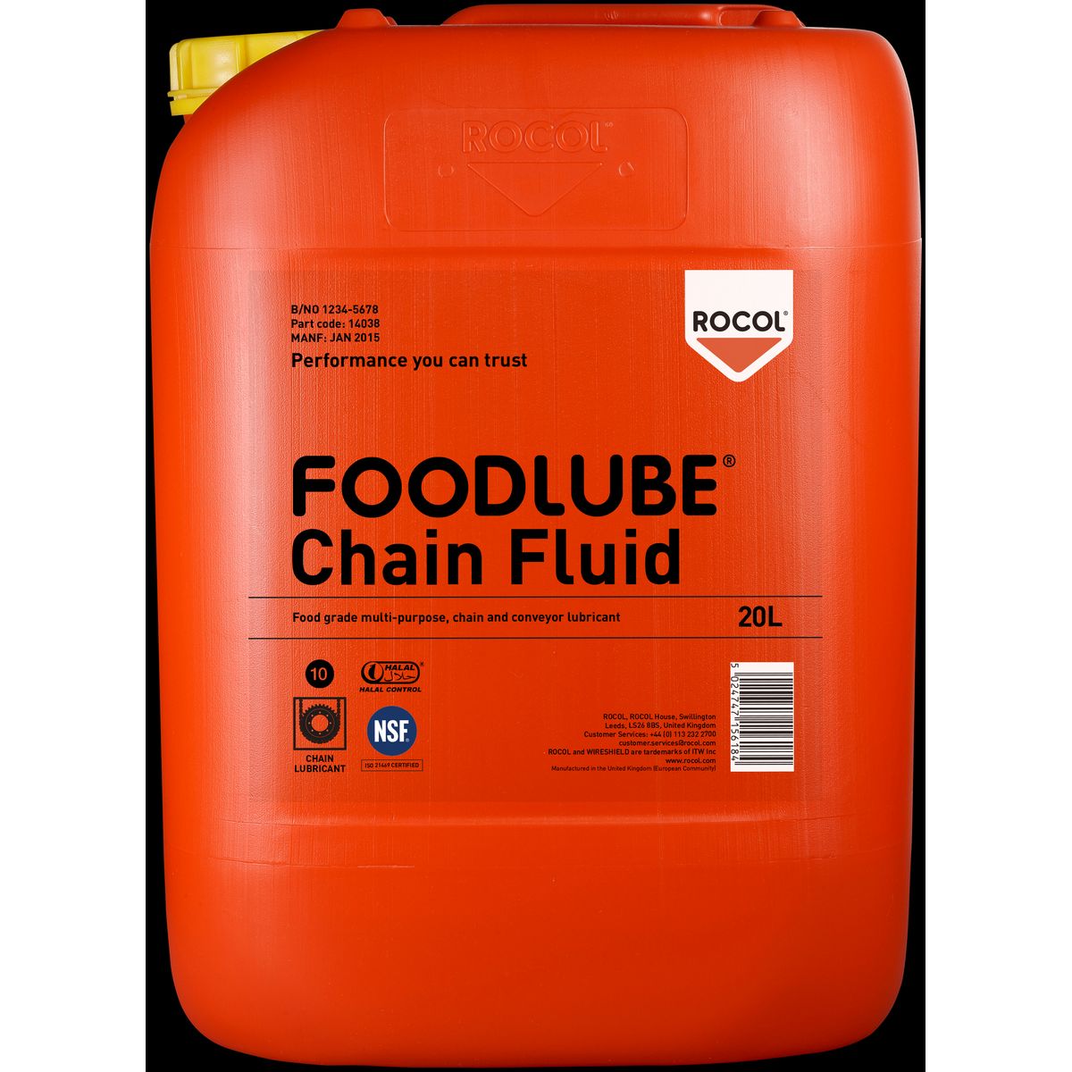 Foodlube Chain Fluid kædeolie 20ltr