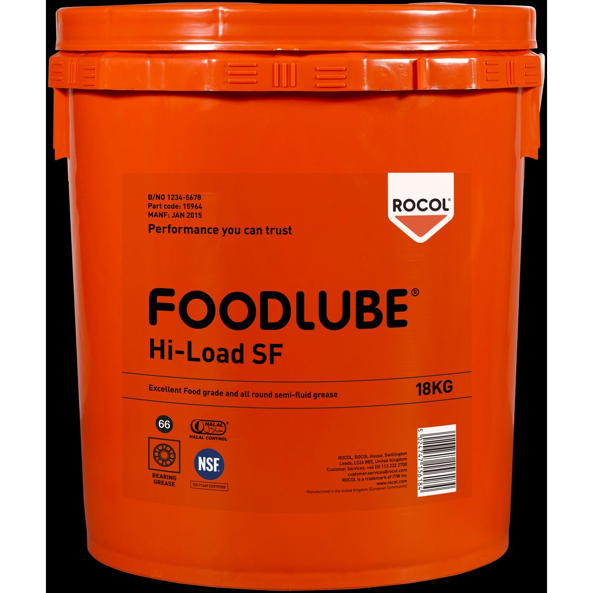 Foodlube Hi-Load SF allround smørefedt 18kg