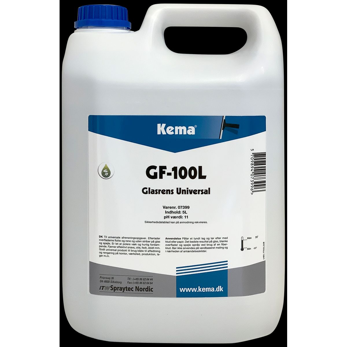 Kema glasrens universal GF-100L 5ltr