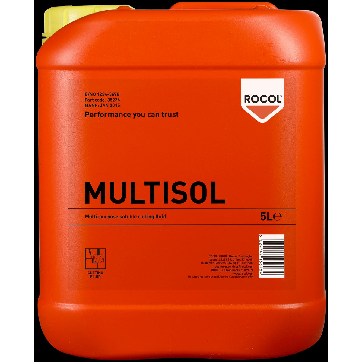 Rocol Multisol bore-/skæreolie 5ltr