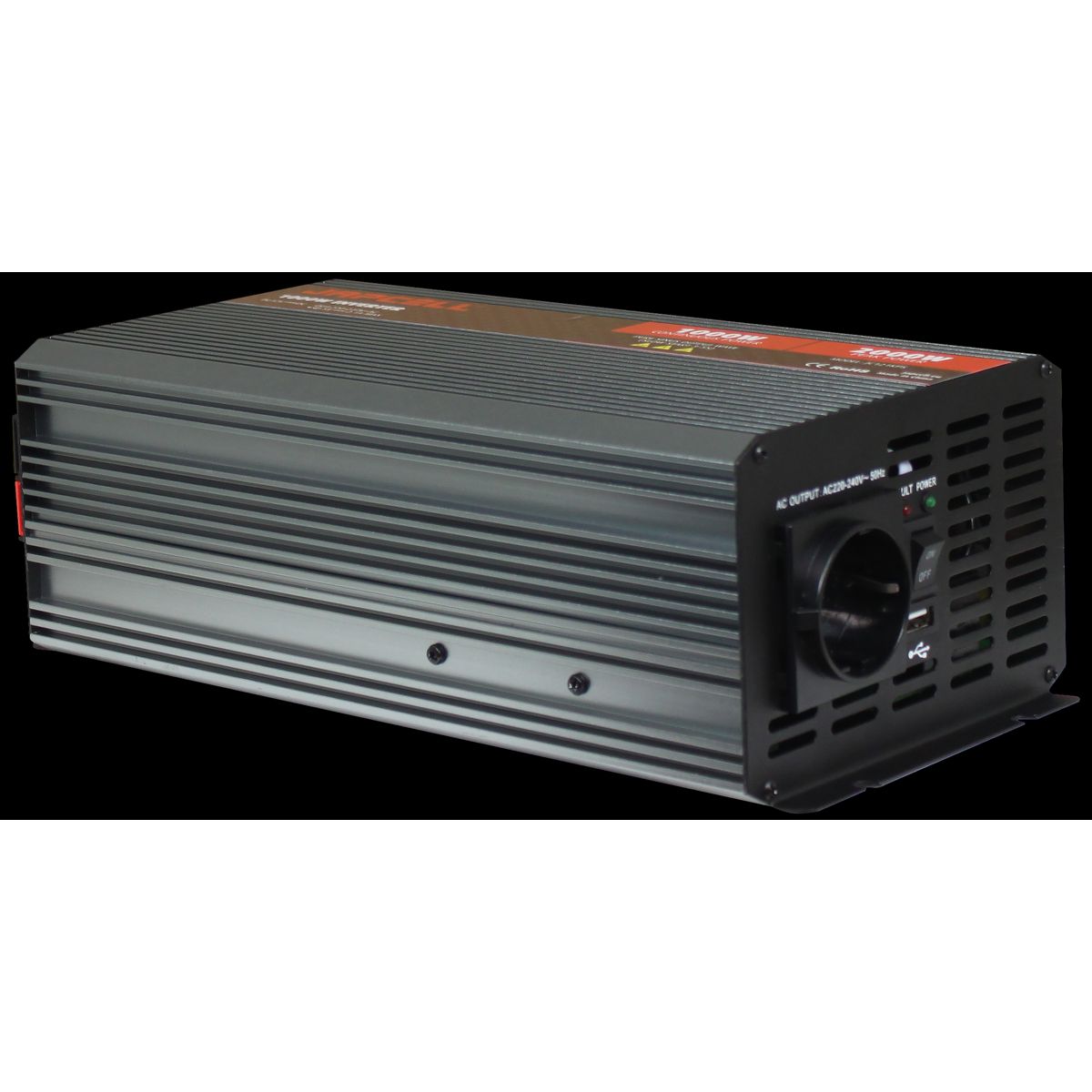 Japcell Inverter 12V/230V 1000W/2000W ren sinus