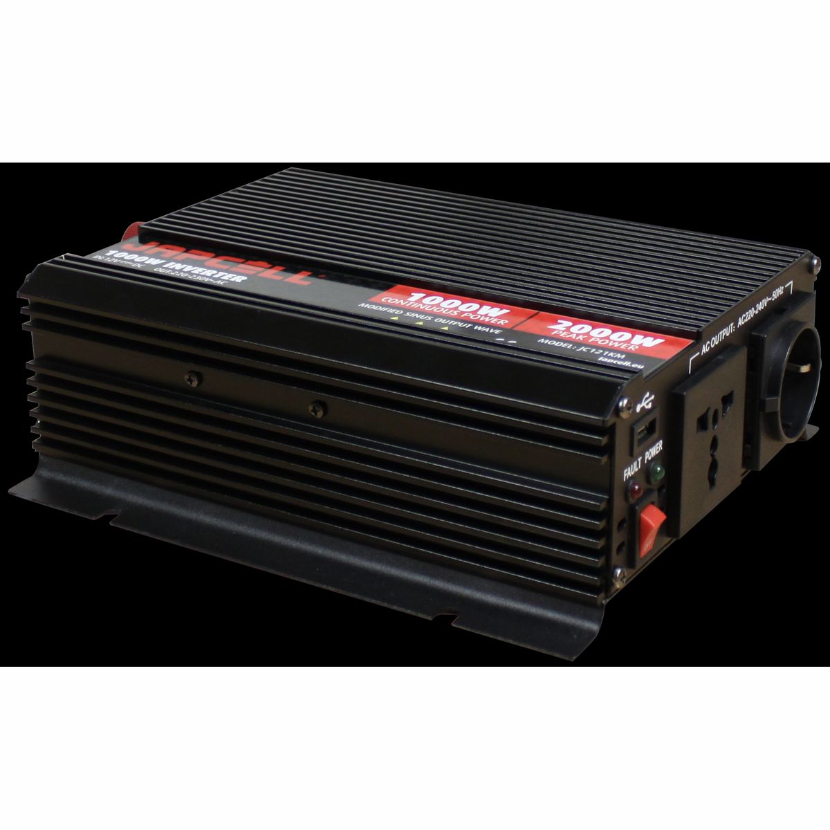 Japcell Inverter 12V/230V 1000W/2000W modif. sinus