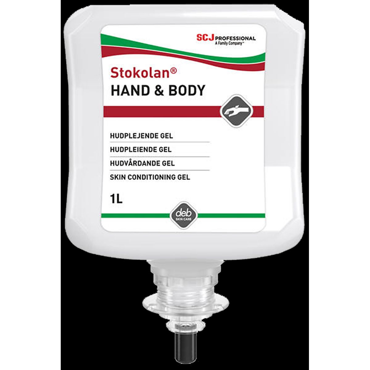 Deb håndcreme Stokolan Hand & Body, 6 Ã 1 ltr