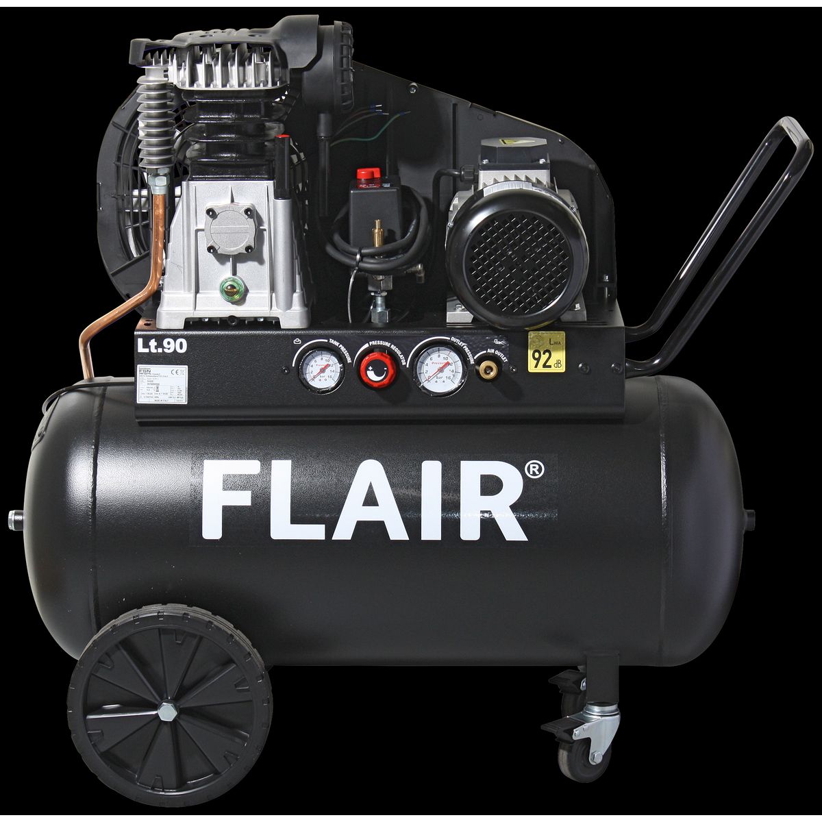 Flair 30/90S kompressor 390ltr/min 3,0HK 400V