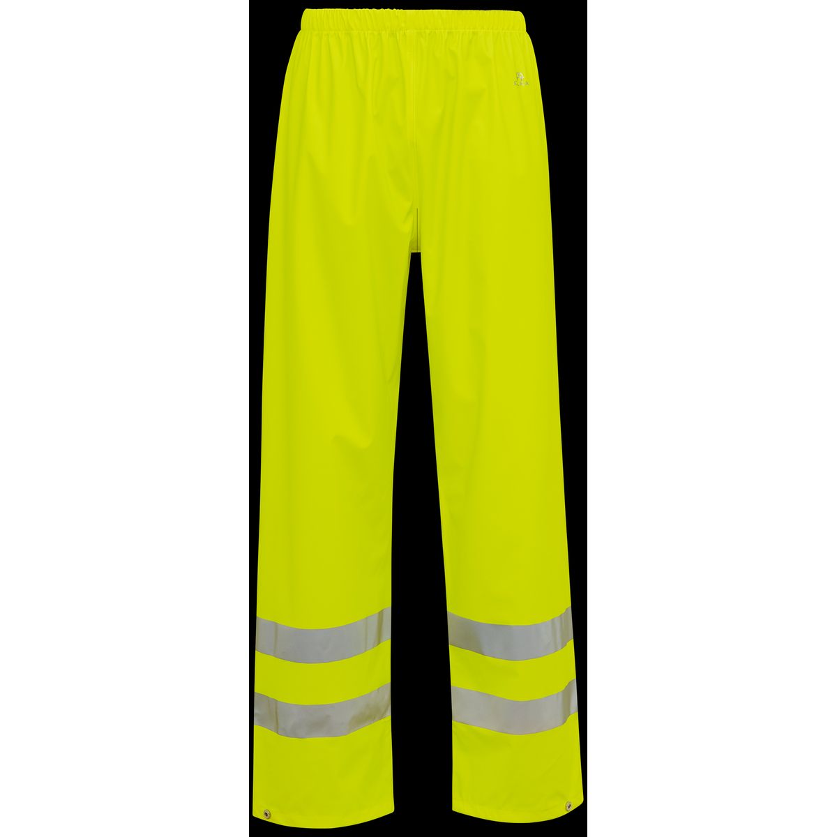 Hi-vis taljeregnbuks m/ refleks 022403R gul Str. XL