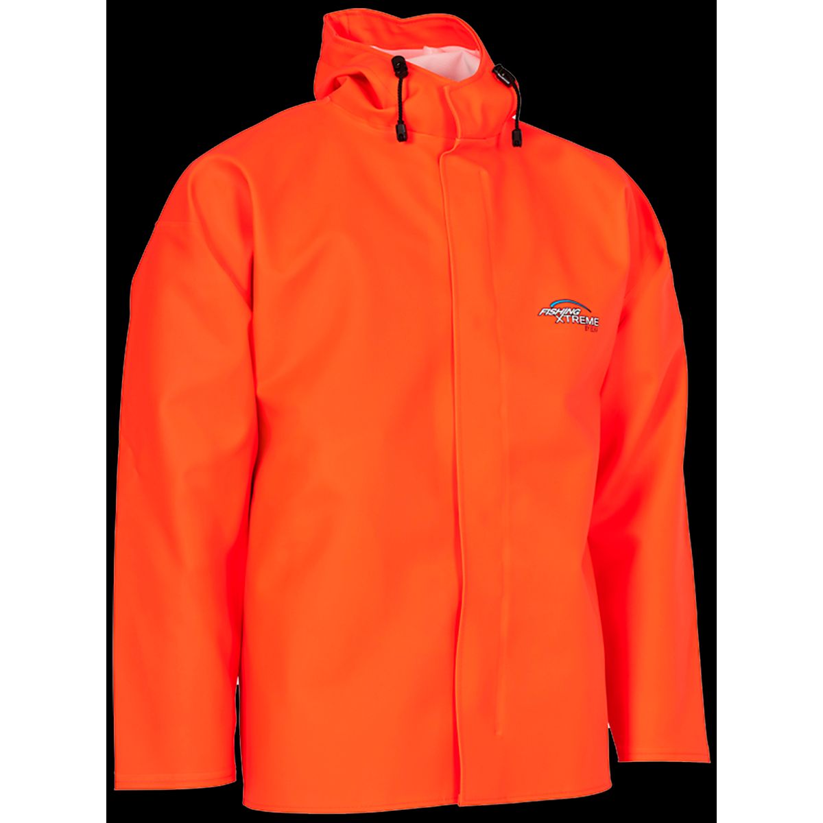 Regnjakke kraftig PVC 179801 fl. orange Str. 4XL