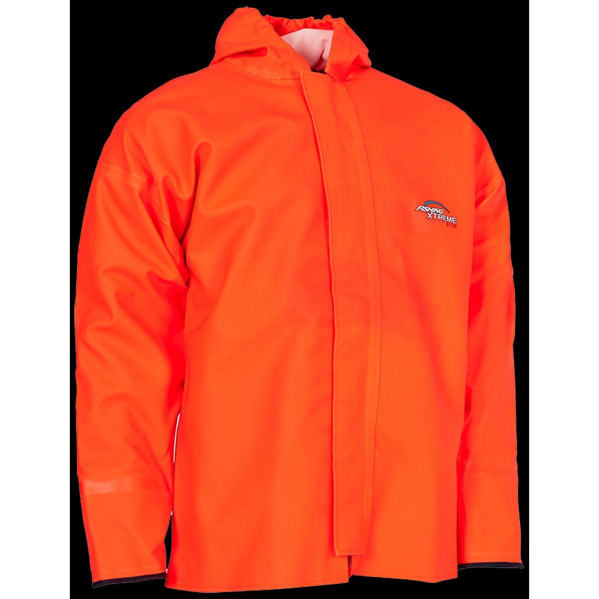 Regnjakke kraftig PVC 179806 fl. orange Str. 4XL