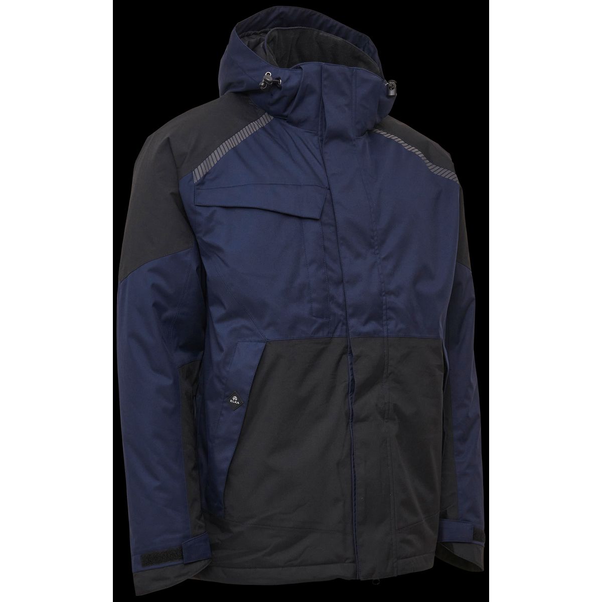 Vinter-arbejdsjakke stretch 186100 navy Str./sort Str. 2XL