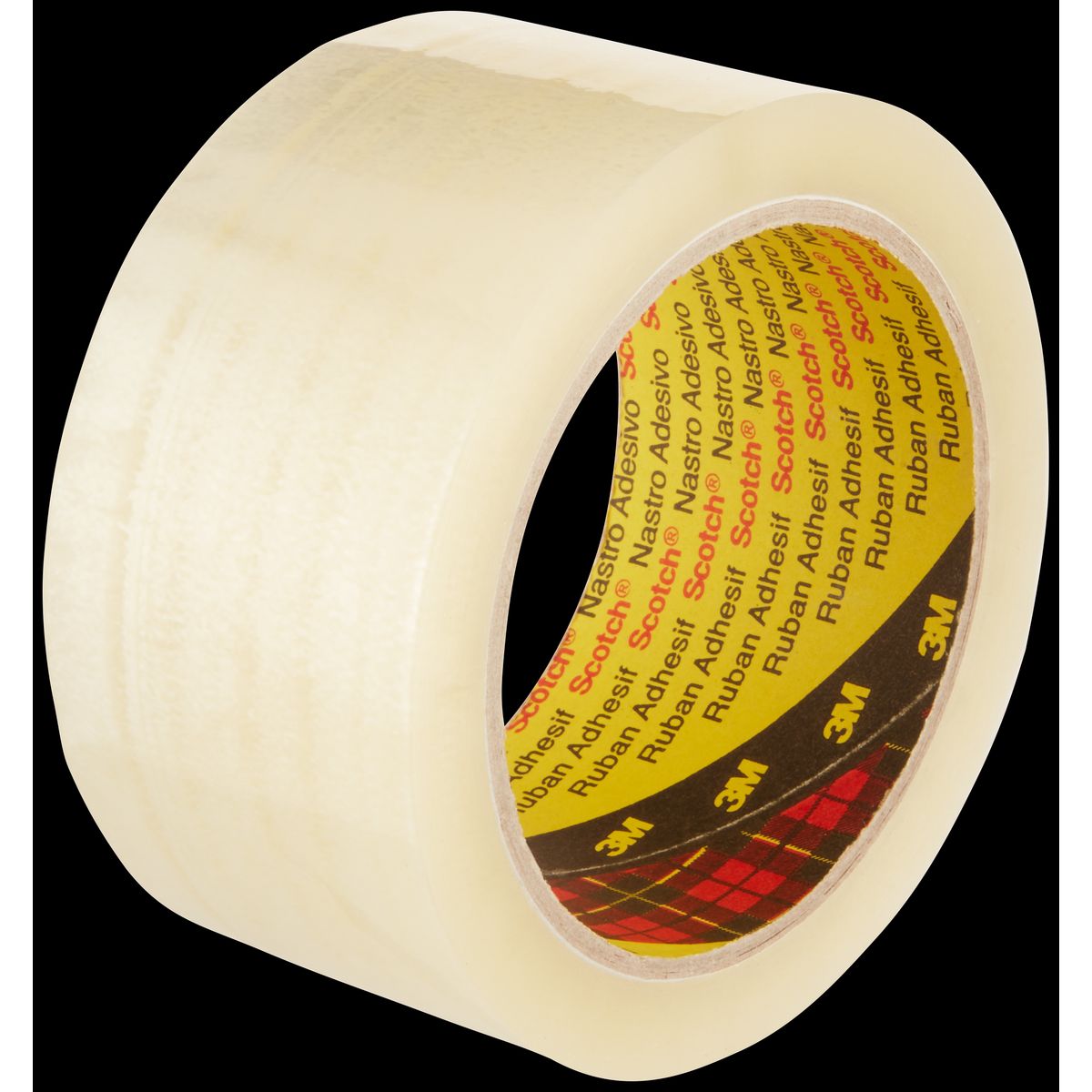 Emballagetape 371 50mm Ã 66mtr transparent