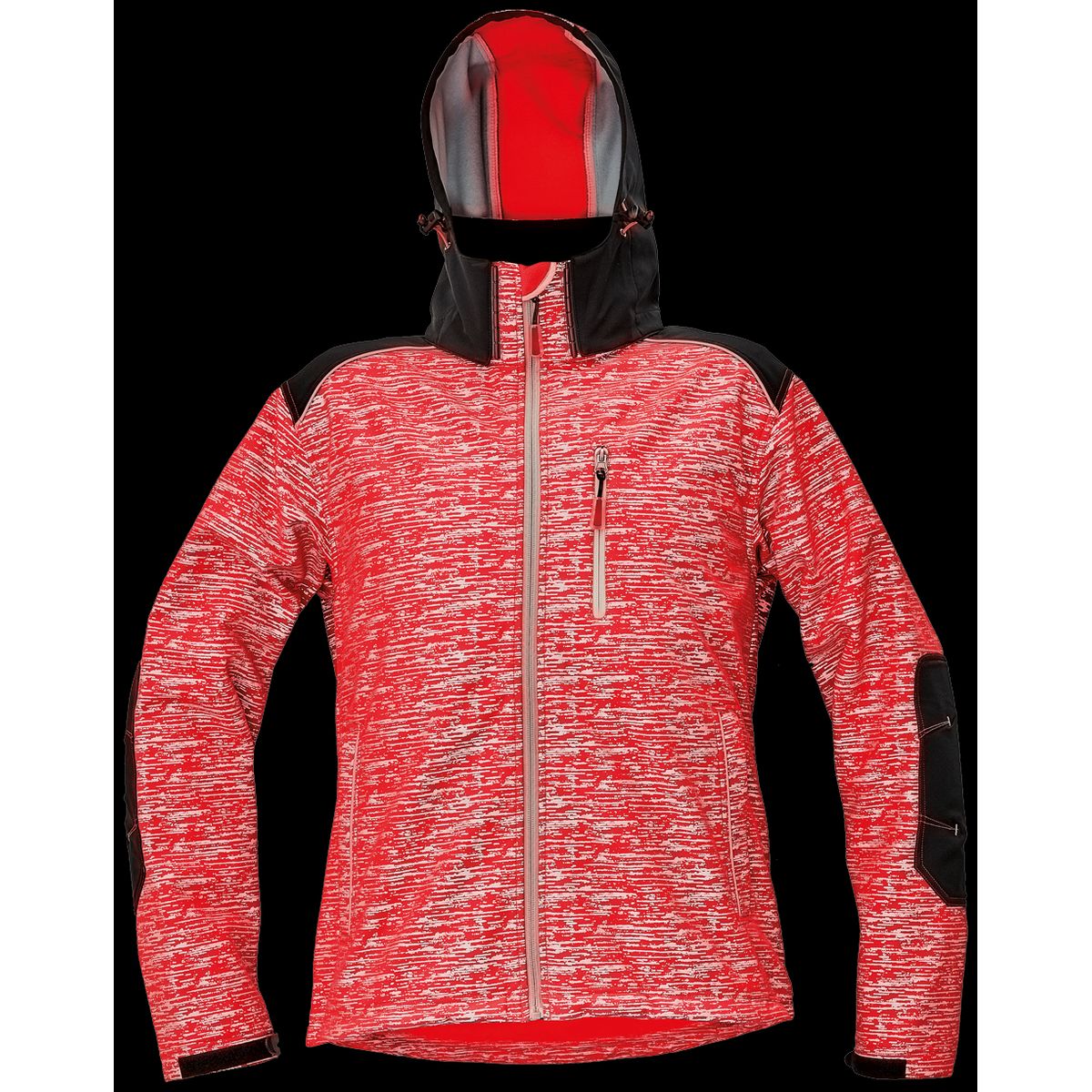 Knoxfield softshell jakke rød S