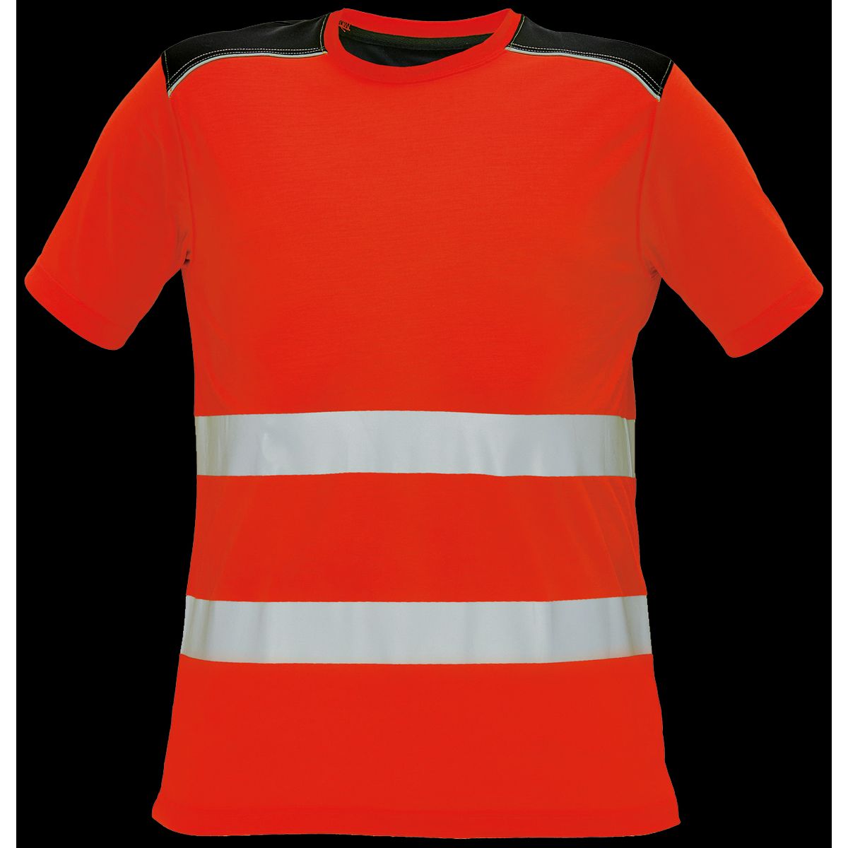 Knoxfield T-shirt refleks Hi-viz rød st. L