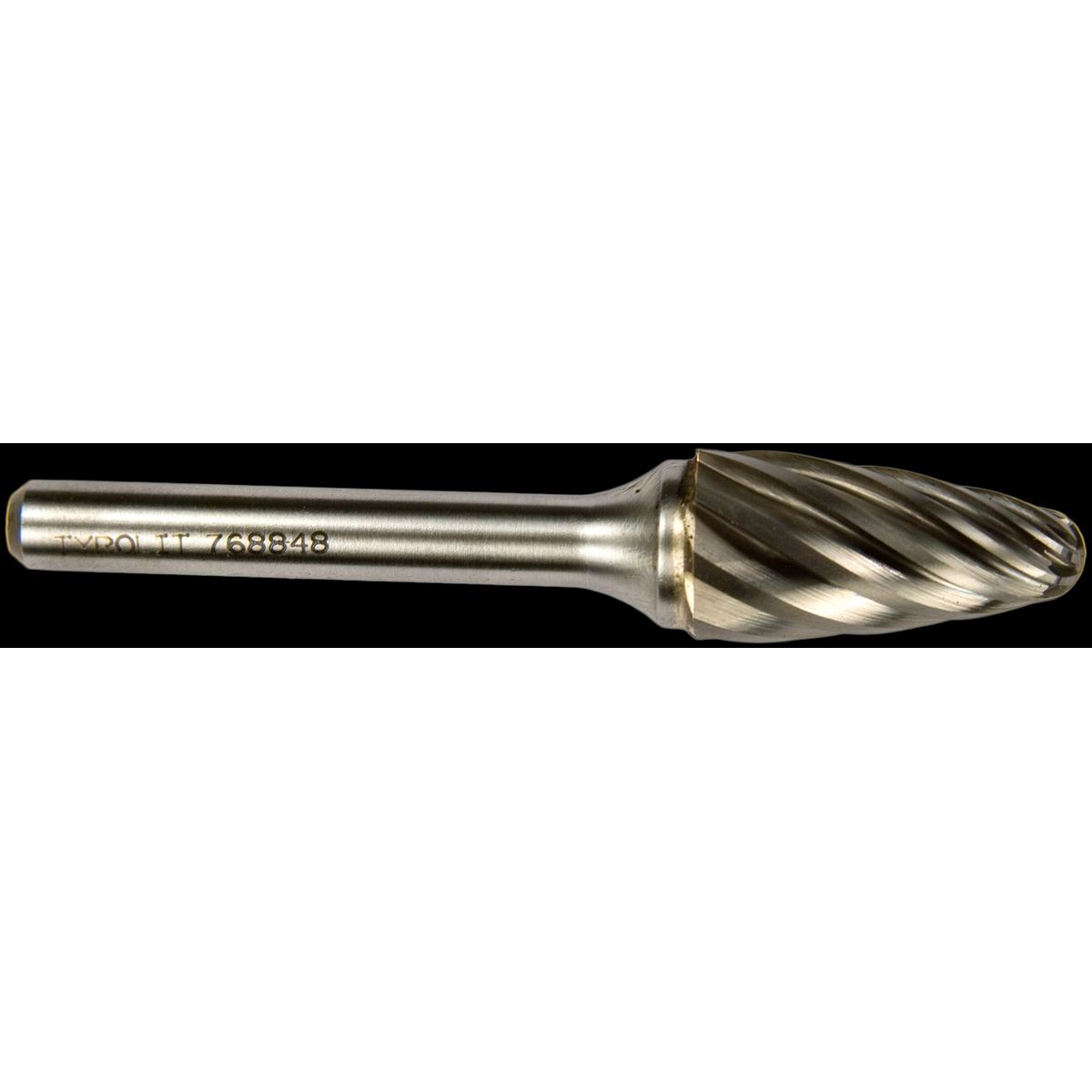 Fræsestift hårdmetal 52RBF 12Ã25-6Ã70 ALU