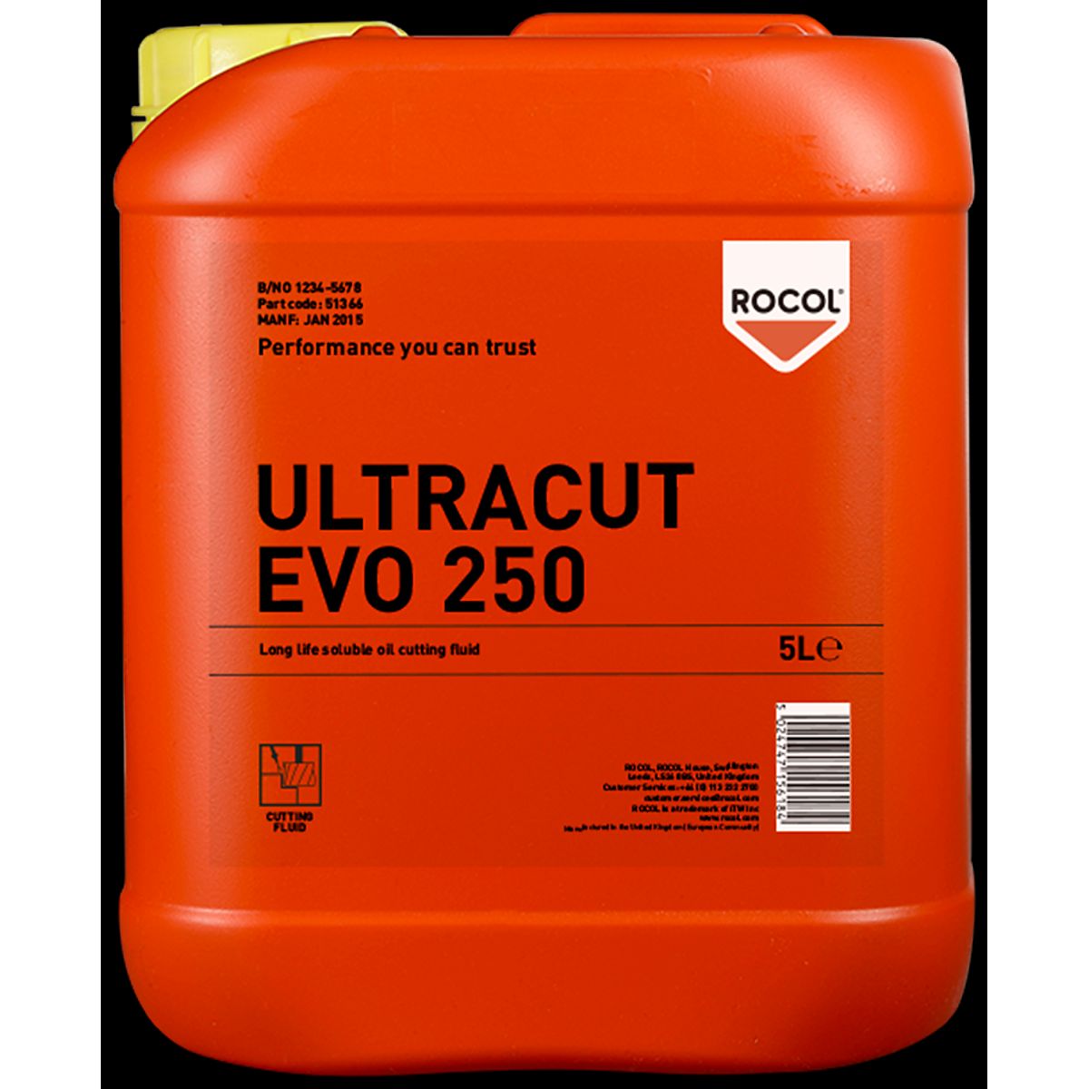 Rocol Ultracut Evo 250 køle-/smøremiddel 5ltr