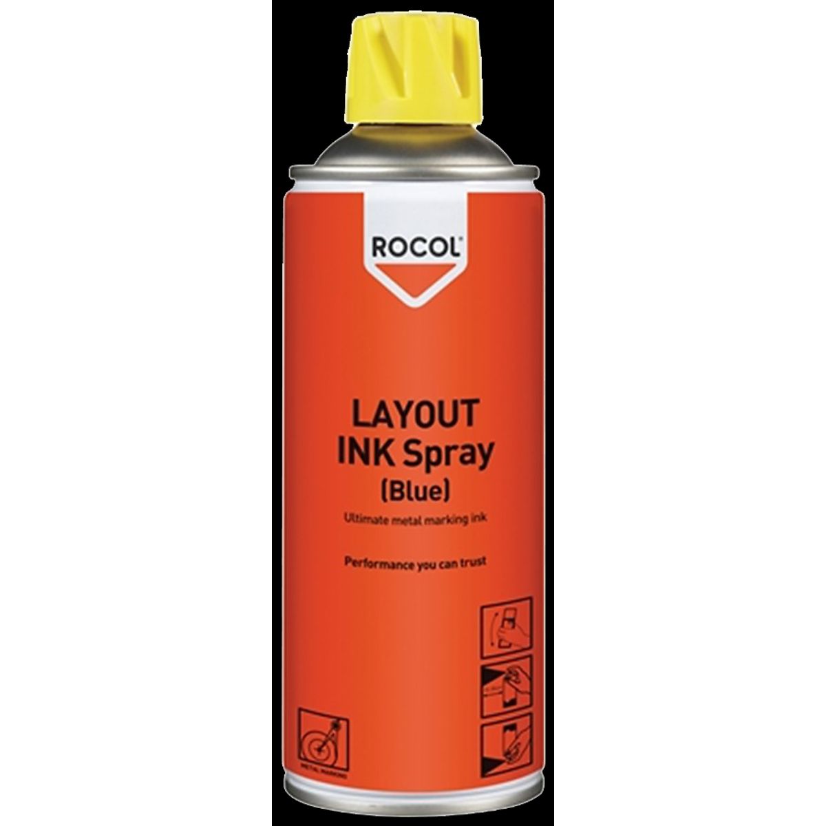 Rocol Layout Ink blå spray 400ml