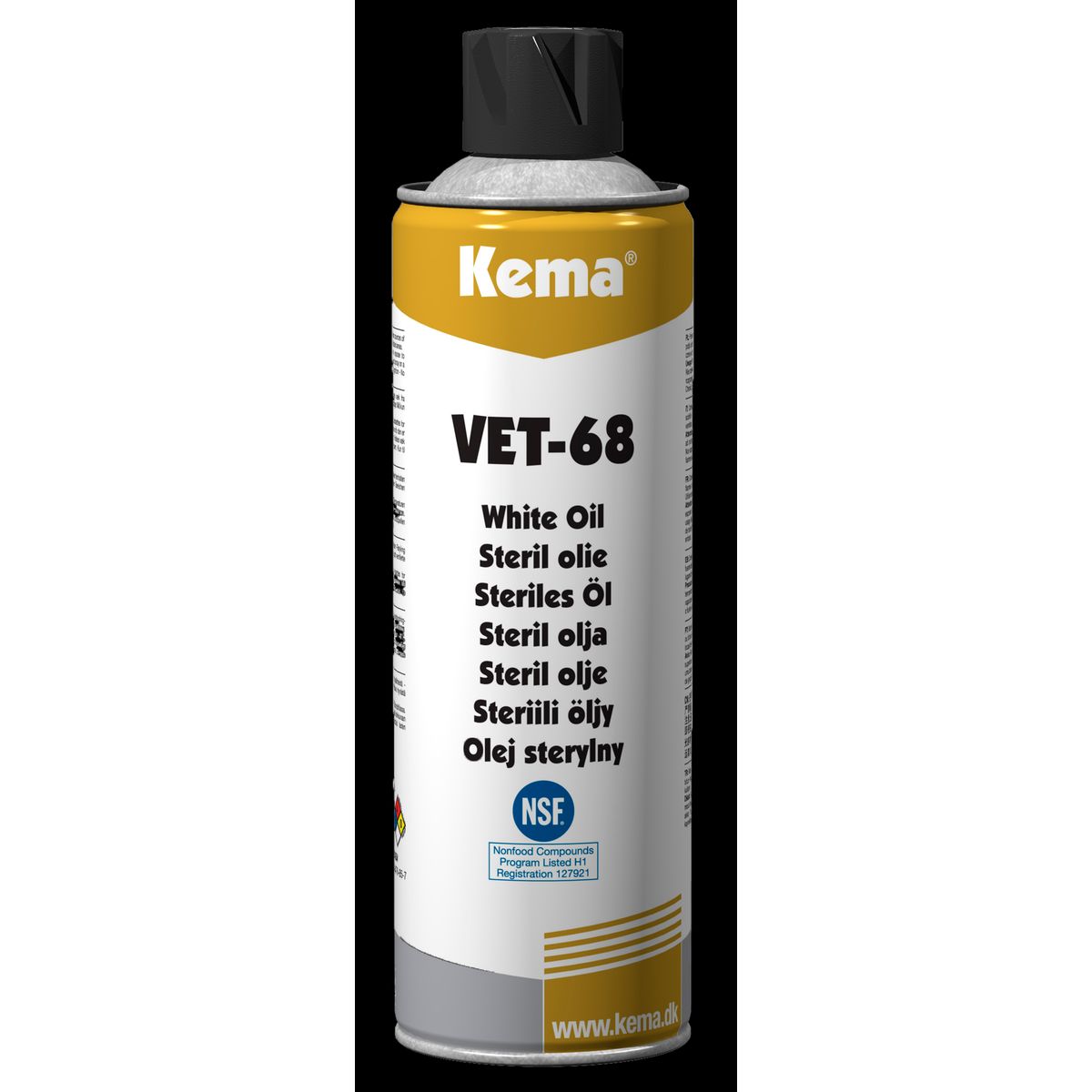 Kema steril olie VET-68 spray 500ml