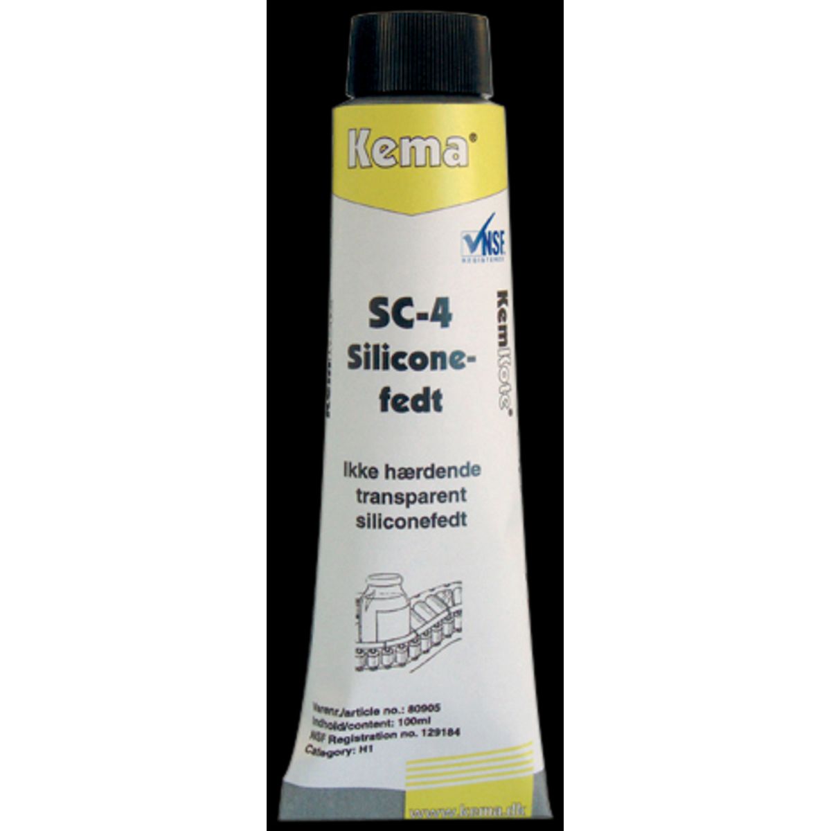 Kema siliconefedt SC-4 100ml