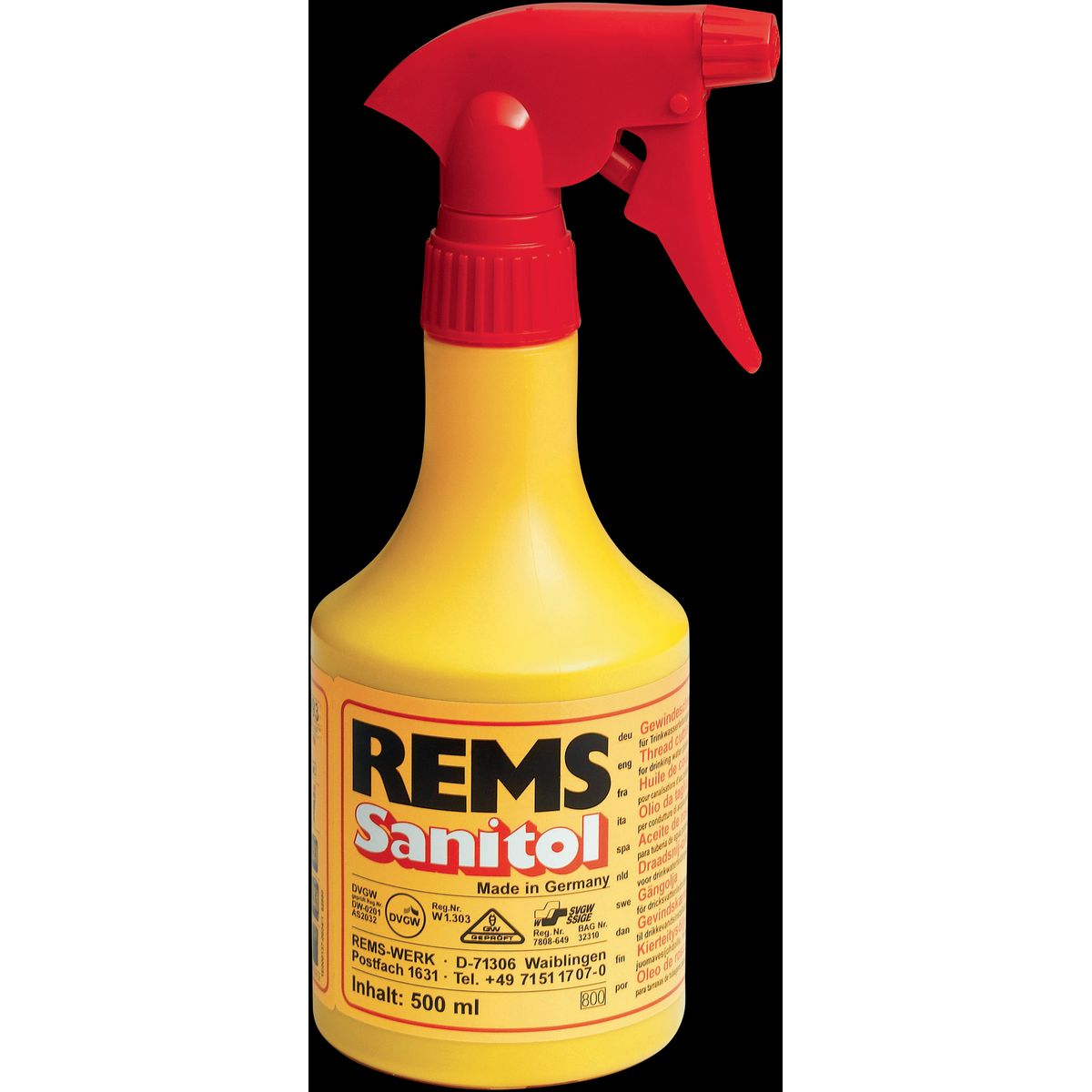 REMS gevindskæremiddel Sanitol 600 ml spray