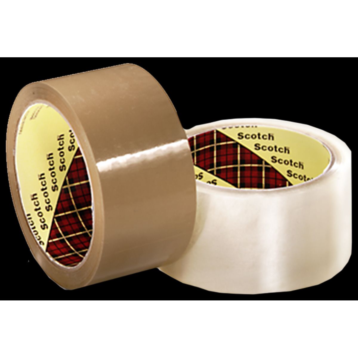 Emballagetape 371 50mm Ã 66mtr brun