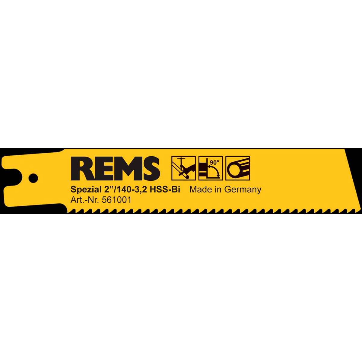 REMS rør-bajonetsavklinge special 2"/140-3,2 5/pk