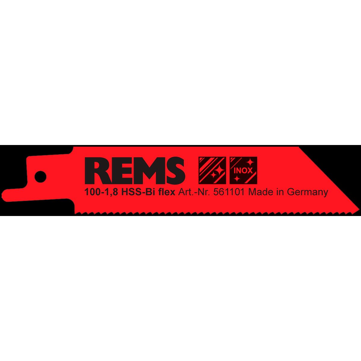 REMS bajonetsavklinge metal 100-1,8 5/pk