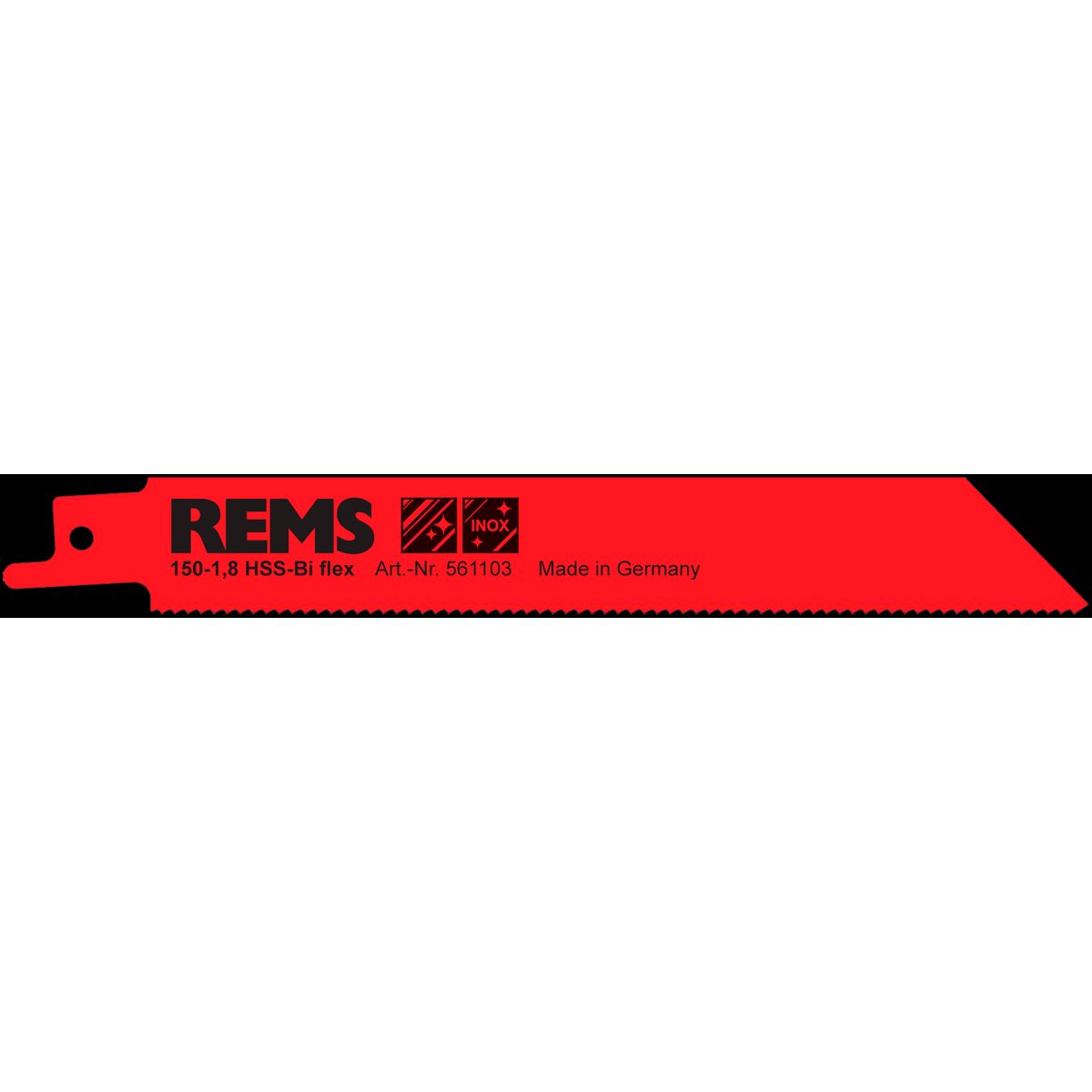 REMS bajonetsavklinge metal 150-1,8 5/pk