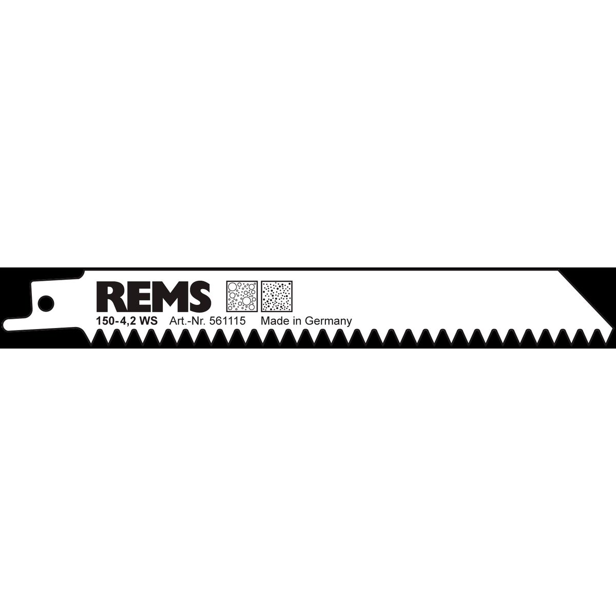 REMS bajonetsavklinge gips 150-4,2 5/pk