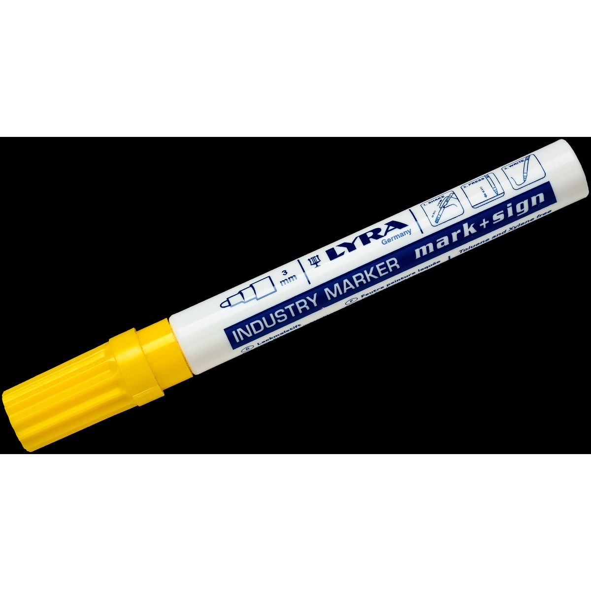 Lyra Industry paintmarker 4040 gul