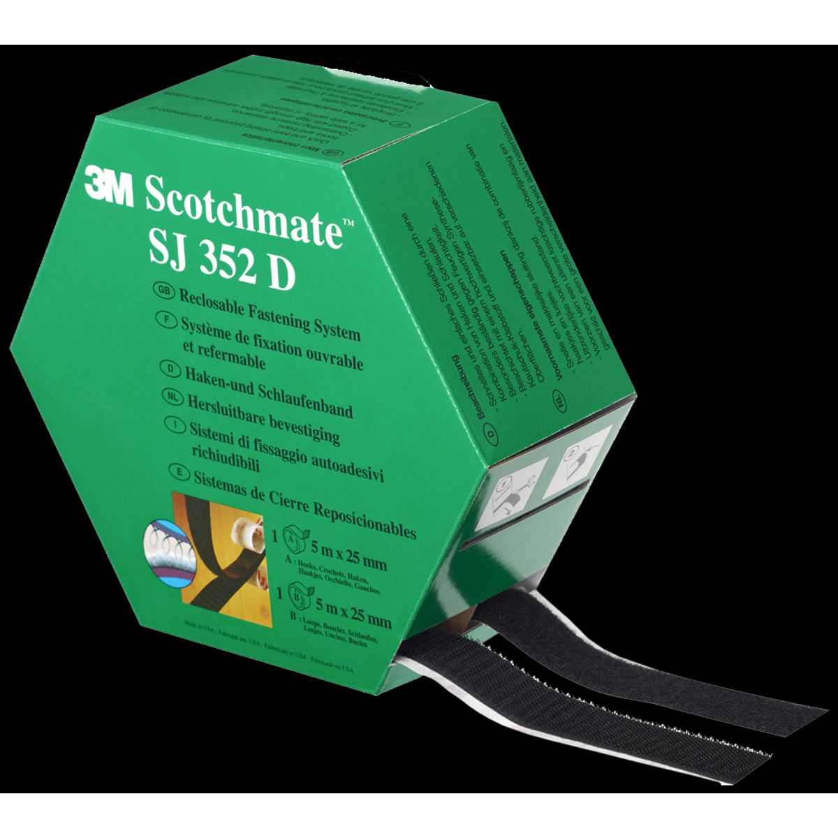 Scotchmate sort 25mmÃ5m