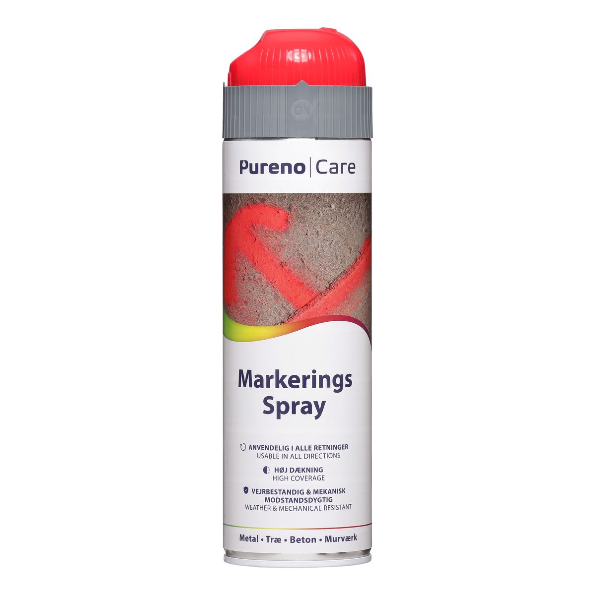 Pureno Markeringsspray Rød 500ml