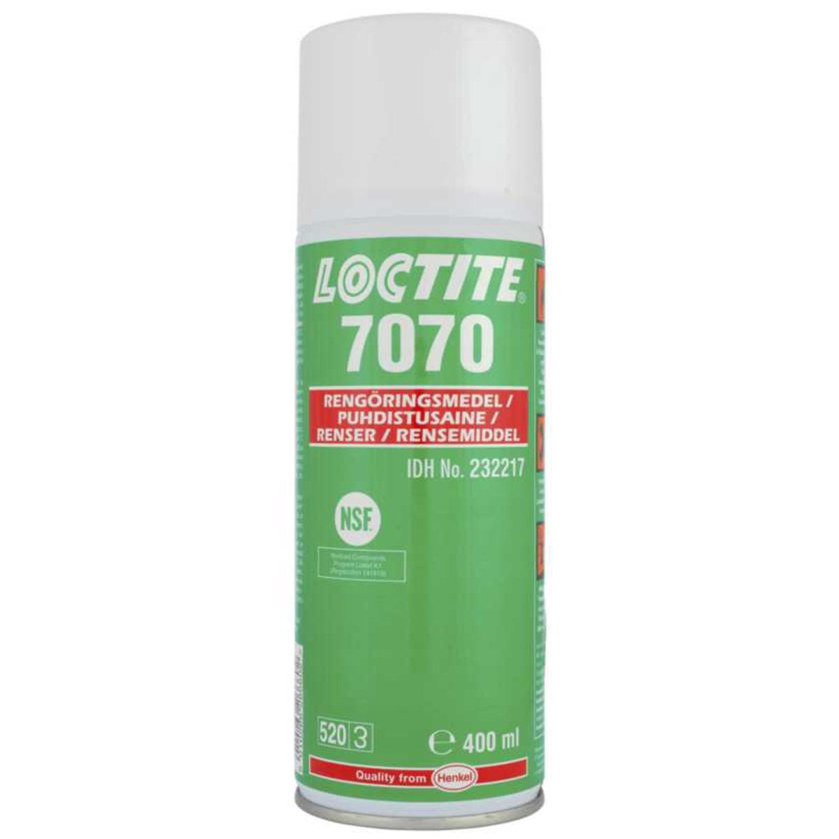 Rengørings-/affedtningsspray Loctite 7070