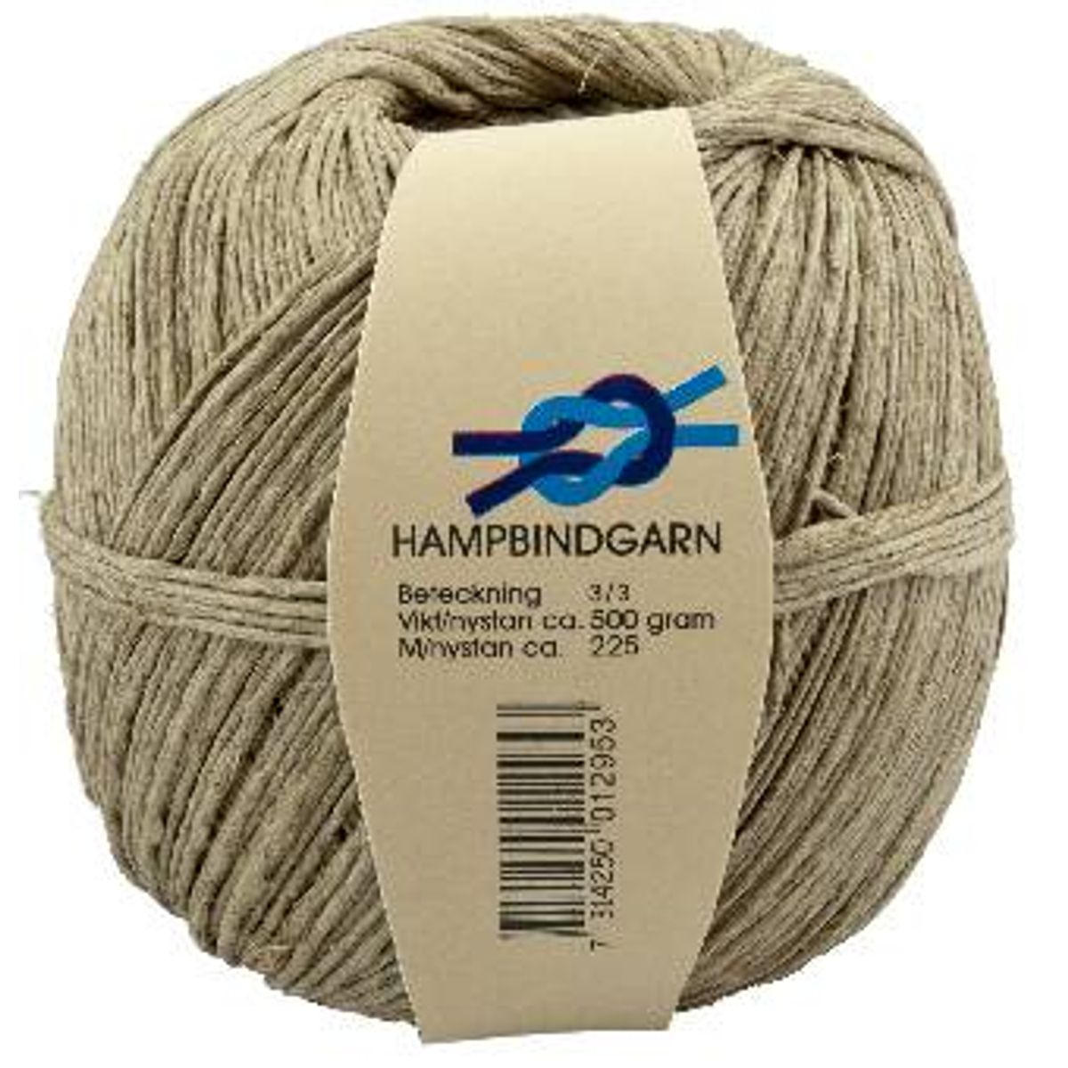 Emballagegarn hampa 2,2mmx120m