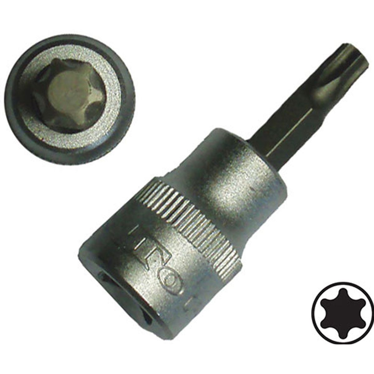 BATO Stifttop kort 3/8" Torx 25.