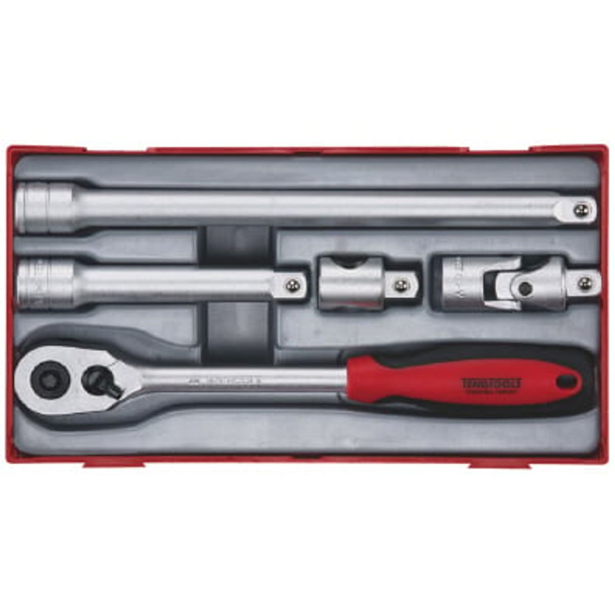 Skraldenøglesæt med 1/2" â¡-fatning Teng Tools TT1205 - 5 dele