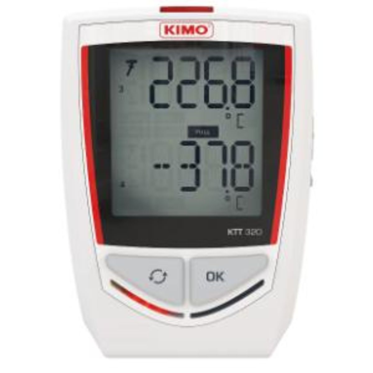 Kimo Kistock KTT320 - datalogger m/bluetooth opkobling til smartphone