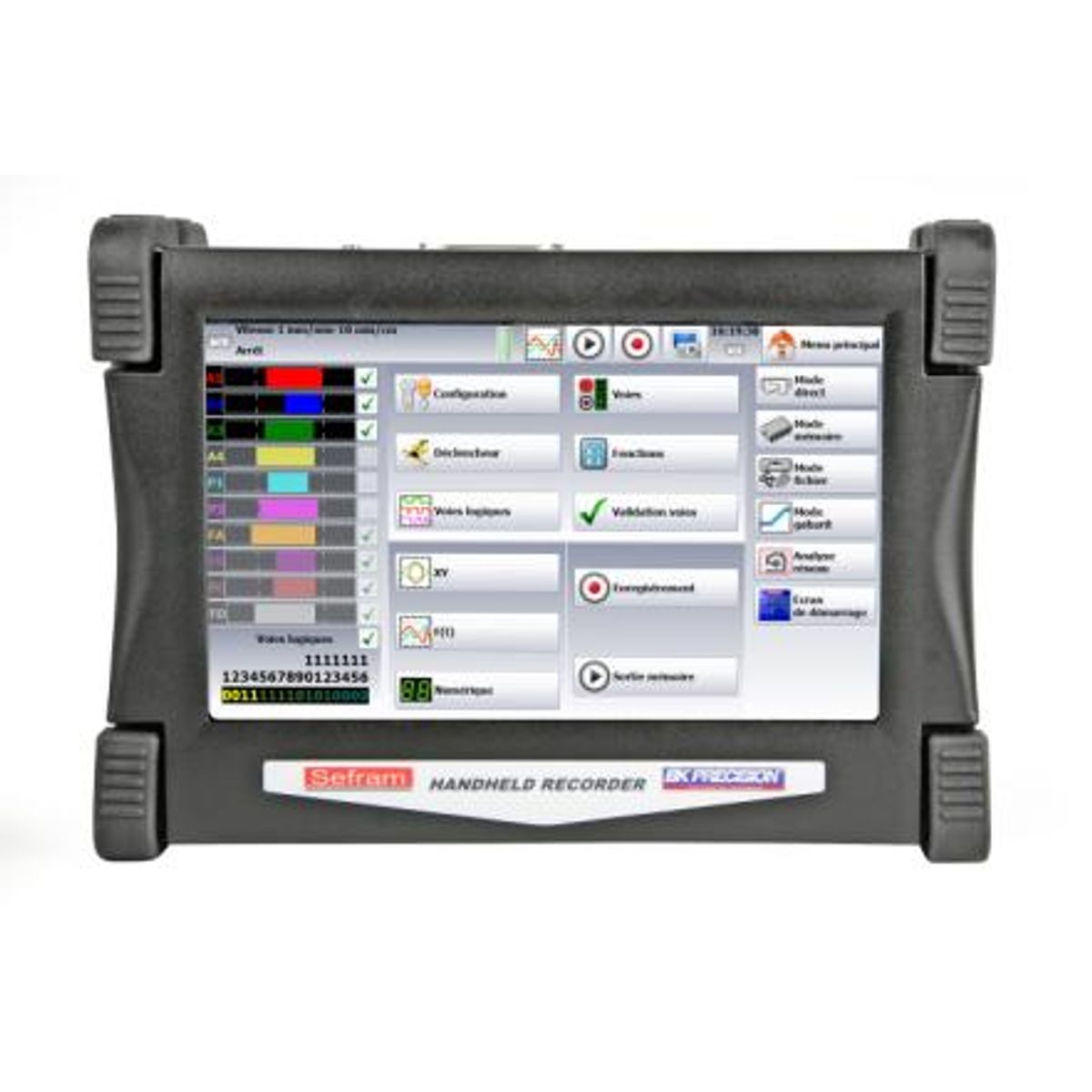 Sefram DAS 50 datalogger med Termoprinter og PT100/PT1000 option