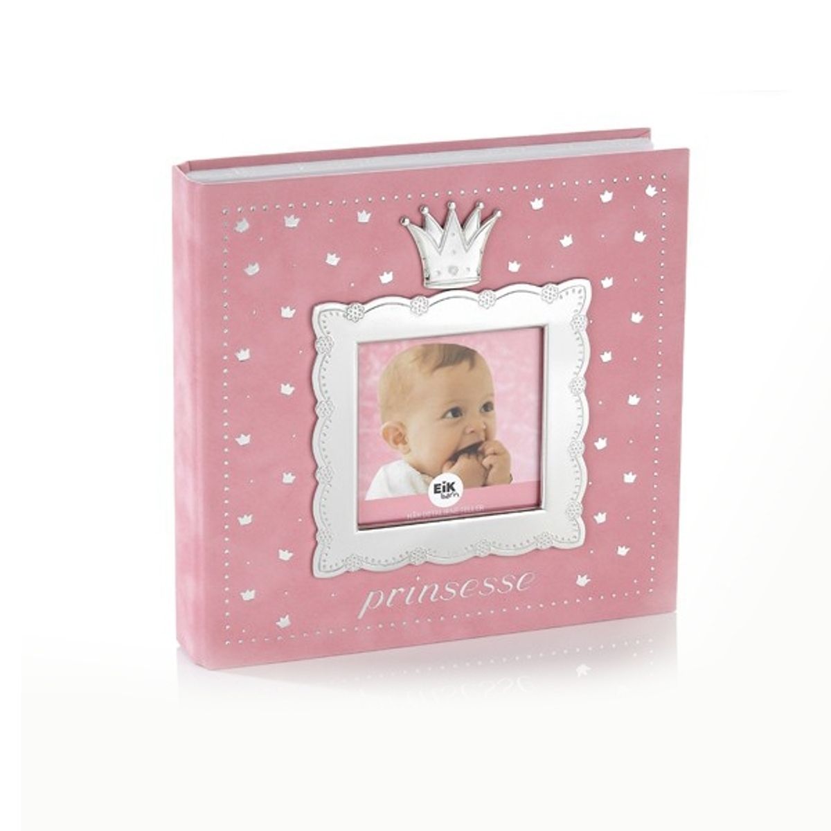 Fotoalbum prinsesse, lys rosa