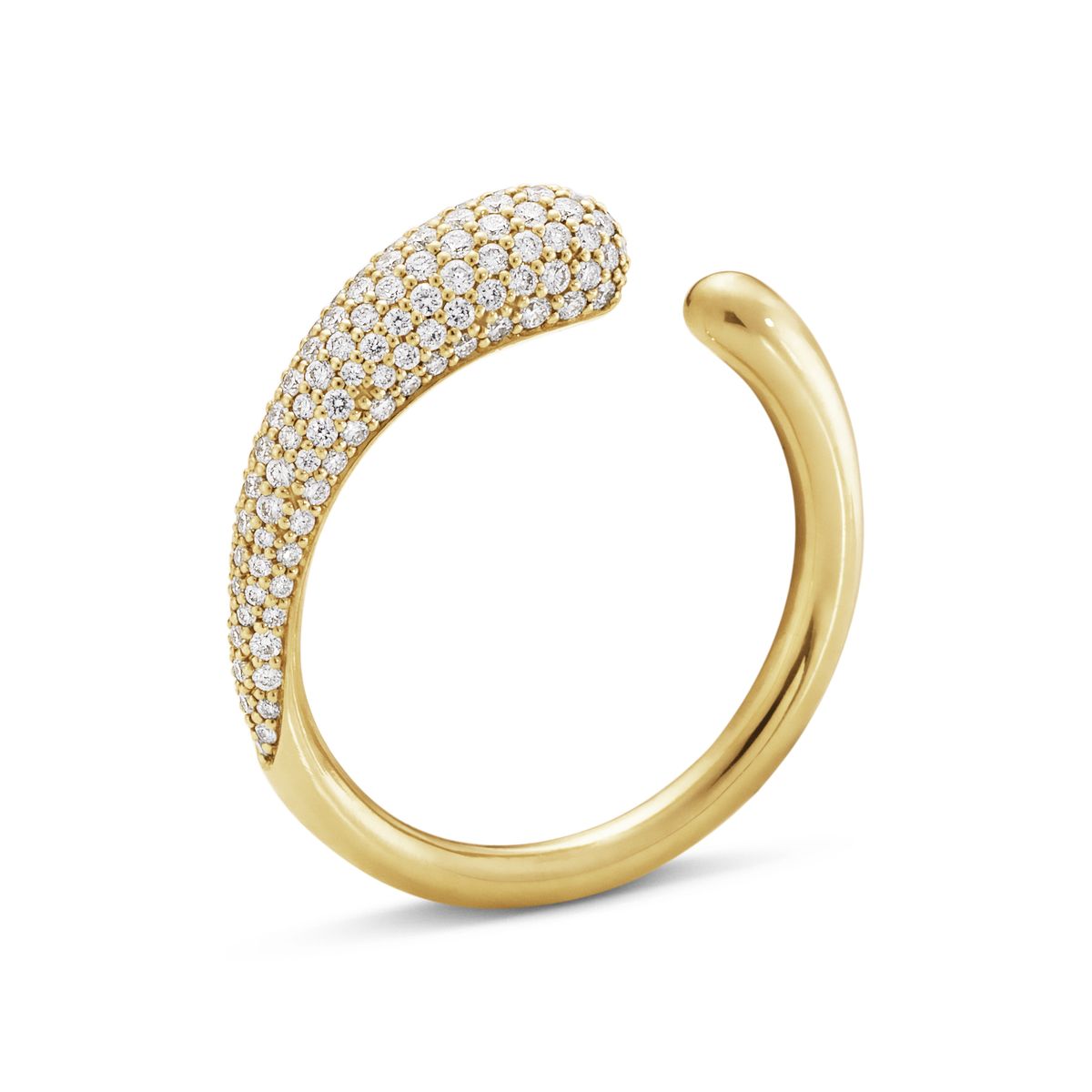 Georg Jensen Mercy ring i guld med brillanter