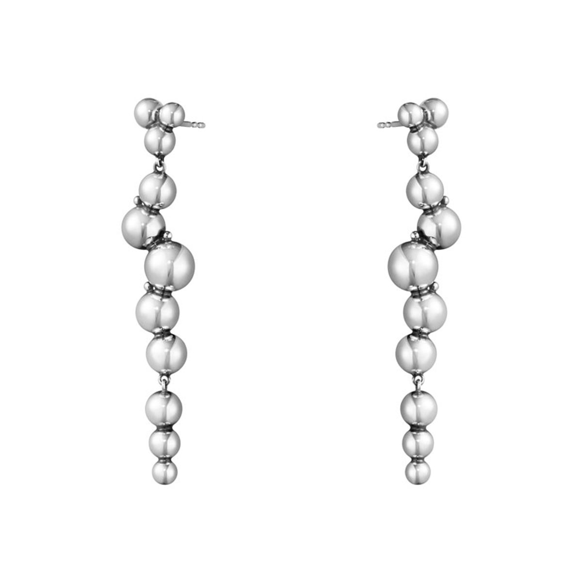 Georg Jensen Moonlight Grapes Ørestik 551L i sølv, lang model