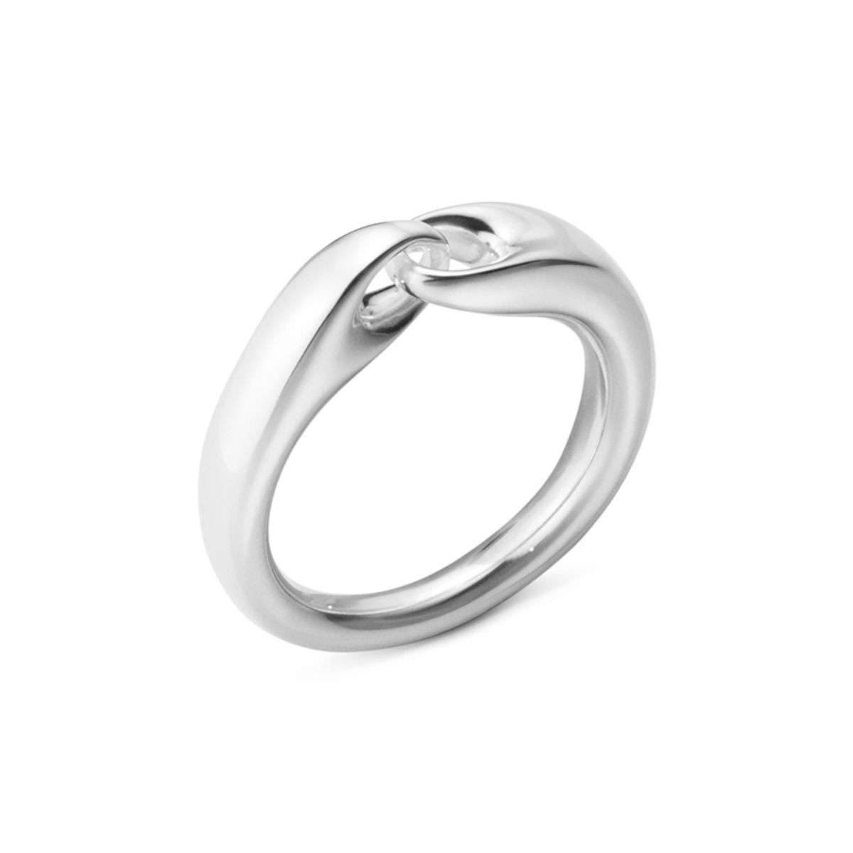 Georg Jensen Reflect Link smal ring 652A i sølv