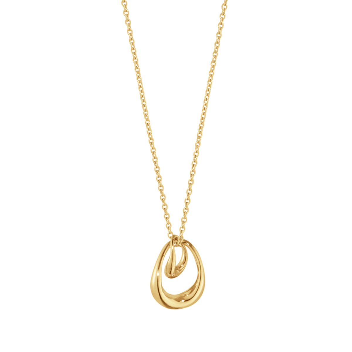 Georg Jensen Offspring halssmykke i guld