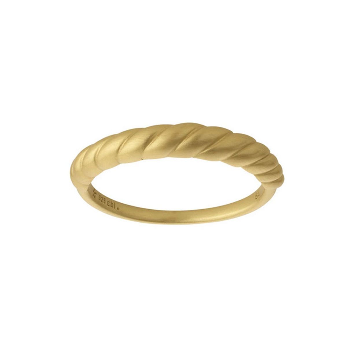 byBiehl Seashell forgyldt ring